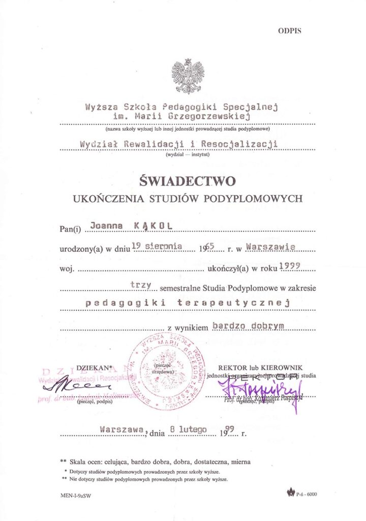studia podyplomowe
